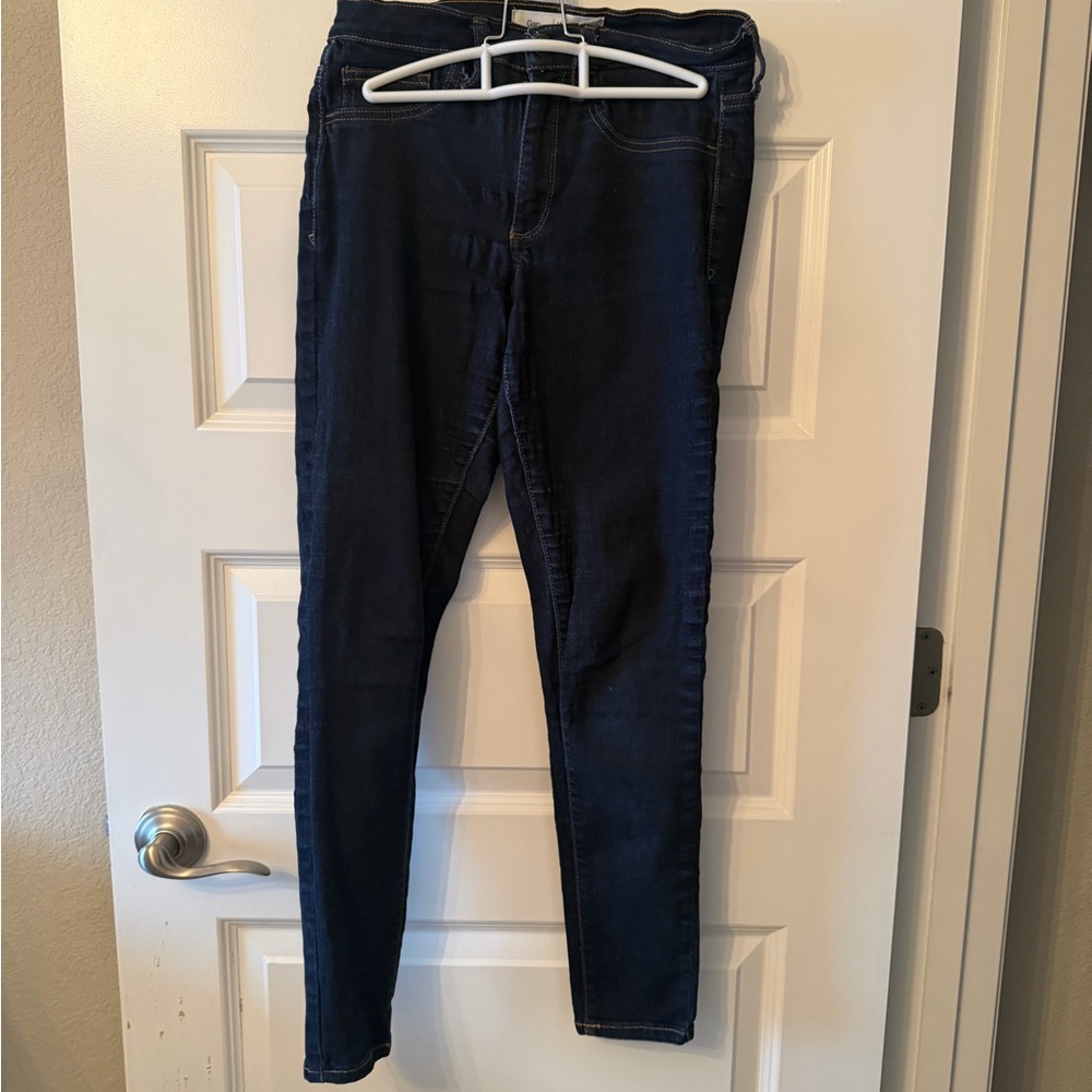GAP Women's Dark Blue Skinny Jeans